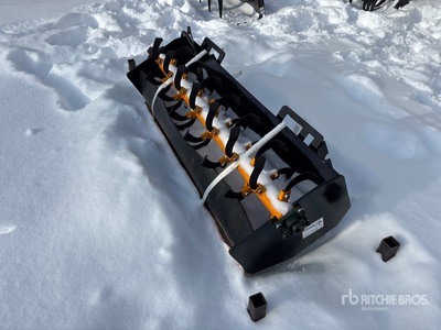 2025 GIYI GY-RT57 57 in Skid Steer Tiller (Unused)