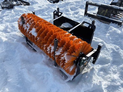 2026 GIYI GY-SE61 61 in Skid Steer Broom (Unused)