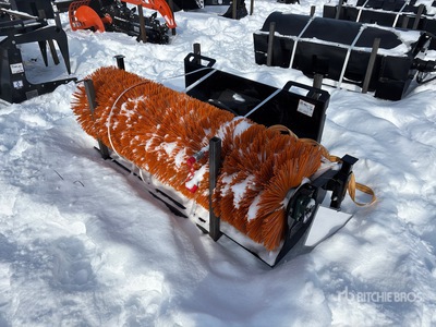 2026 GIYI GY-SE61 61 in Skid Steer Broom (Unused)