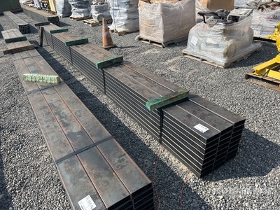 Quantity of 2025 Kit Containers 2 In. x 6 In. Rectangle Tubing (Unused)