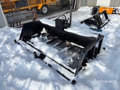 2025 GIYI GY-VB59 59 in Vibrating Skid Steer Screening Bucket (Unused)