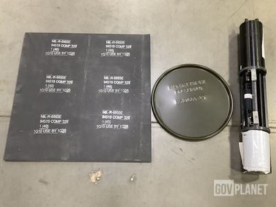 (1) Absorption & Attenuation Meter, (20) Drum Covers & Assorted Items