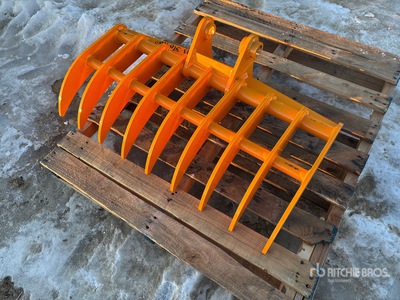 2026 GIYI 38 in Râteau d'excavatrice - Fits Cat 303 (Unused)