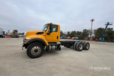2020 International HV507 6x4 Cab and Chassis