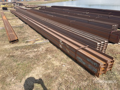 Quantity of (2) Bundles Of I Beams