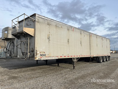 2009 Ty-Crop 53 ft x 102 in Tri/A Moving Floor Open-Top Remorque à copeaux