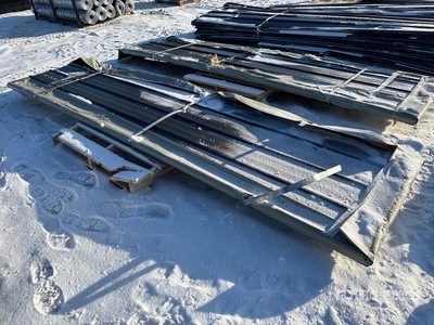 Quantity of (50) 2026 SKLP SKH50 12 ft Sheets Galvalume Steel Siding Roofing (Unused)
