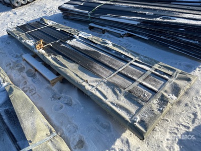 Quantity of (50) 2026 SKLP SKH50 12 ft Sheets Galvalume Steel Siding Roofing (Unused)