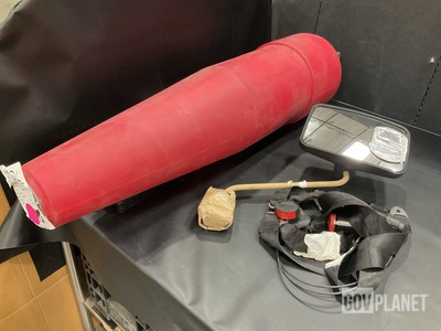 (1) Safety Belt, (1) Mirror Assembly, (2) Buoys & Assorted Items