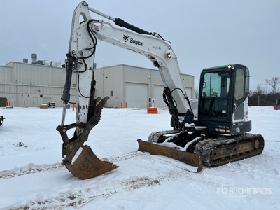 2012 Bobcat E80 Tracked Excavator