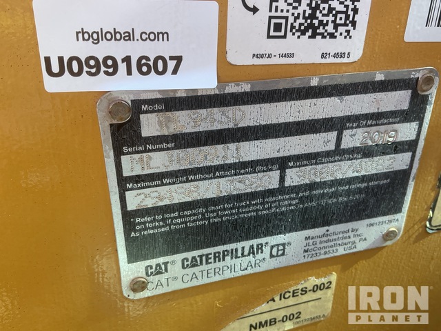 MANIPULADOR 2019 CATERPILLAR