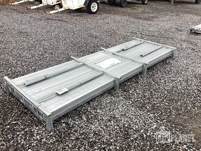 (100) Piece Lot of 10' Long Corrugated Steel Panels