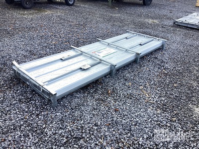 (100) Piece Lot of 10' Long Corrugated Steel Panels