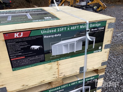 KJ K2346 Metal Garage - Unused