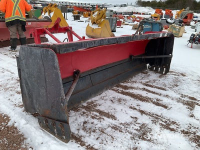 120 in Wheel Loader Hydraulic Reversing Box Blade