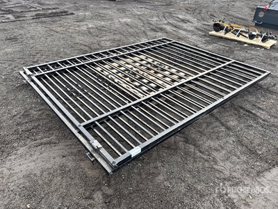 2026 SKLP SK-T20X 20 ft x 7 ft Wrought Iron Bi-Parting Driveway Gate (Unused)