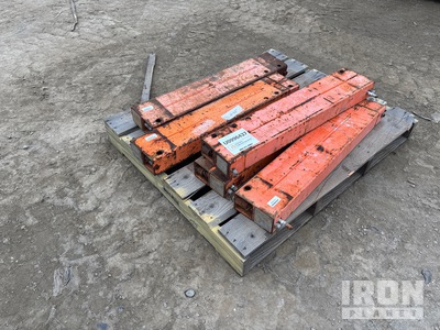 Qty of 5 41 in - 62 in Aluminum Quik Box Struts