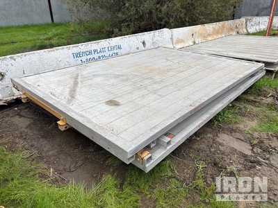 Qty of 1 8 ft x 12 ft Aluminum GME Trench Shield