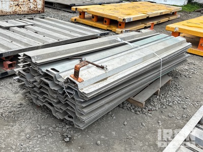 Quantity of (32) 8 ft End Panel