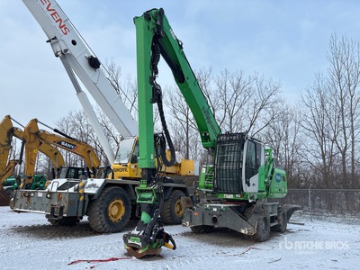 2019 Sennebogen 718E Wheel Material Handler