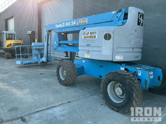 ELEVADOR ARTICULADO 2005 GENIE 4WD Z6034