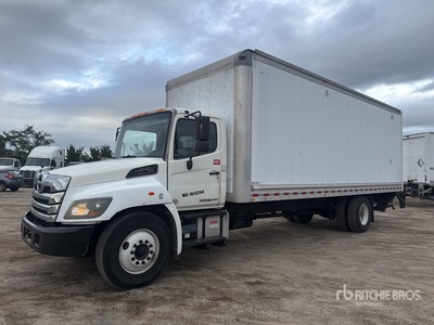 2014 Hino 268 4x2 Van Truck