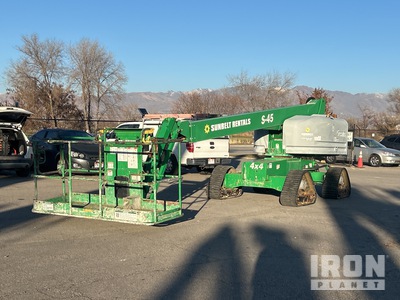 2017 Genie S-45 Trax Crawler Diesel رافعة تليسكوبية بذراع تطويل