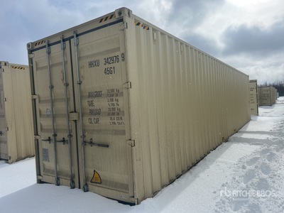 2025 40 ft High Cube Storage Container