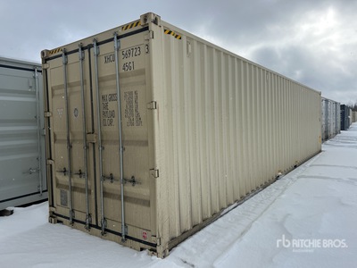 2025 40 ft High Cube Storage Container