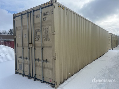 2025 40 ft High Cube Storage Container