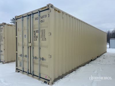 2025 40 ft High Cube Opslag container