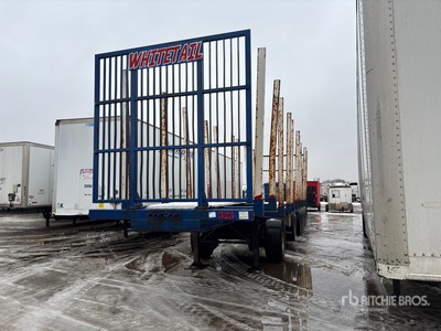 2019 Star West 45 ft 14 wheeled Log Trailer