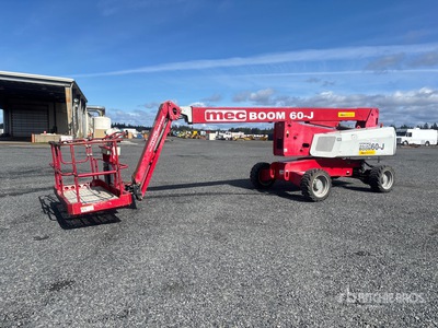 2019 MEC 60JD 4WD Diesel Articulating Boom Lift