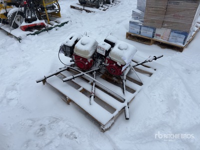 Quantity of (2) Ground Hog C71-5H Krachtige vijzel