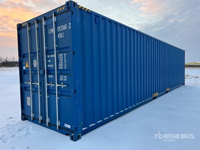 2025 40 ft High Cube Storage Container