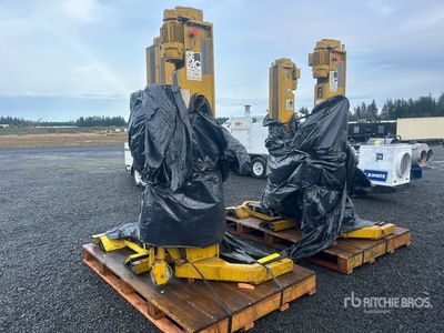 Quantity of (4) SEFAC 7.5 ton Portable Vehicle Lift