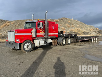 2004 Western Star 4900 T/A Sleeper Truck Tractor w/ 2014 Trail-eze Trailer