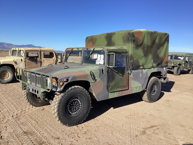 AM General M1097R1 HMMWV 2 Door Soft Top w/Truck Body