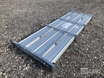 (100) Piece Lot of 10' Long Corrugated Steel Panels