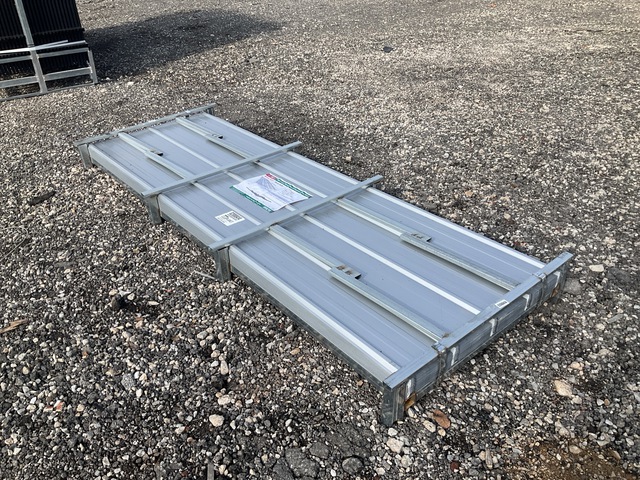 (100) Piece Lot of 10' Long Corrugated Steel Panels