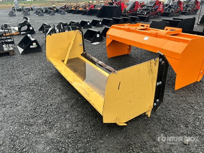 90 in Skid Steer Snow Pusher