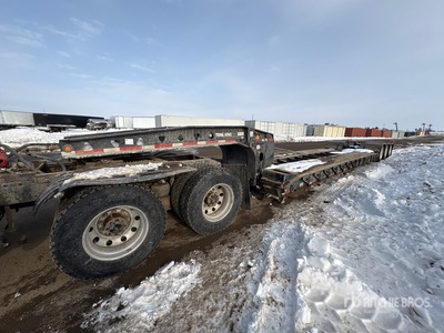 2009 Trail King TK110HDG 100000 lb T/A Lowboy Trailer