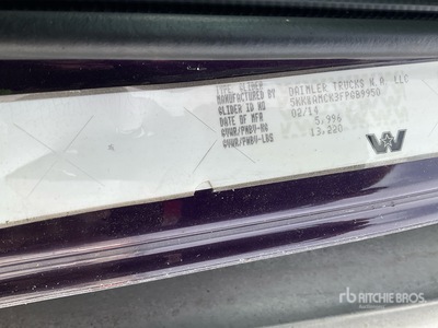 2015 Western Star 4900 Cabeza Tractora Cabina Dormitorio (Glider Kit)