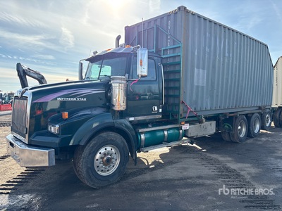 Serco 7500 Knuckle Boom on 2017 Western Star 4900 8x4 Grapple Truck (Glider Kit)