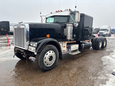 1998 Freightliner FLD 120 6x4 Missing Engine and Transmission Sleeper Prime Mover