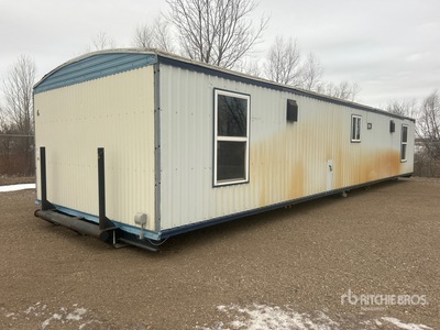 40 ft x 13 ft Skid-Mounted Mobile Office