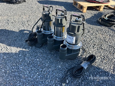 Quantity of (3) Mustang MP4800 Electric Submersible Water Pump (Unused)