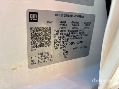 2023 Chevrolet Silverado 1500 LTZ 4x4 Crew Cab Pick Up