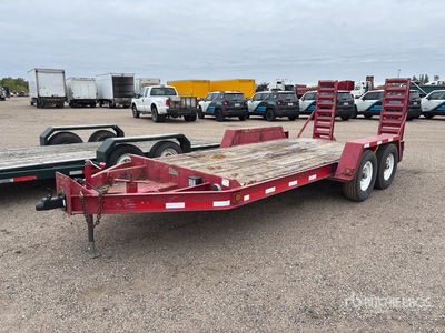 2001 Trail King TK12U 16 ft T/A Equipment Trailer