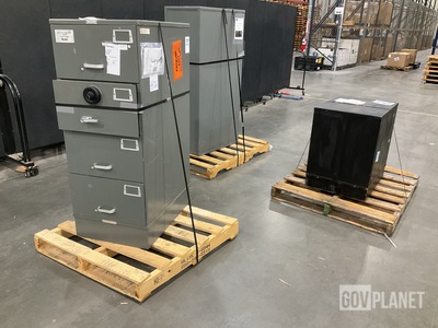(3) Filing Cabinet Safes